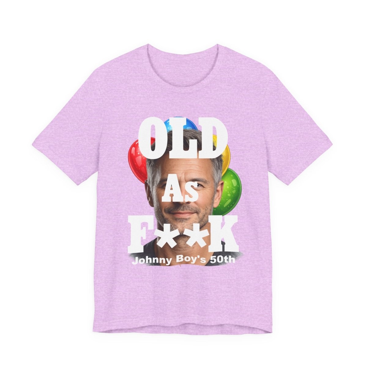 Personalized Birthday As F**k T=Shirt – Custom Name & Age Birthday T-Shirt (PG - 13 Version) | Funny Custom AF Birthday Tee - Anything AF