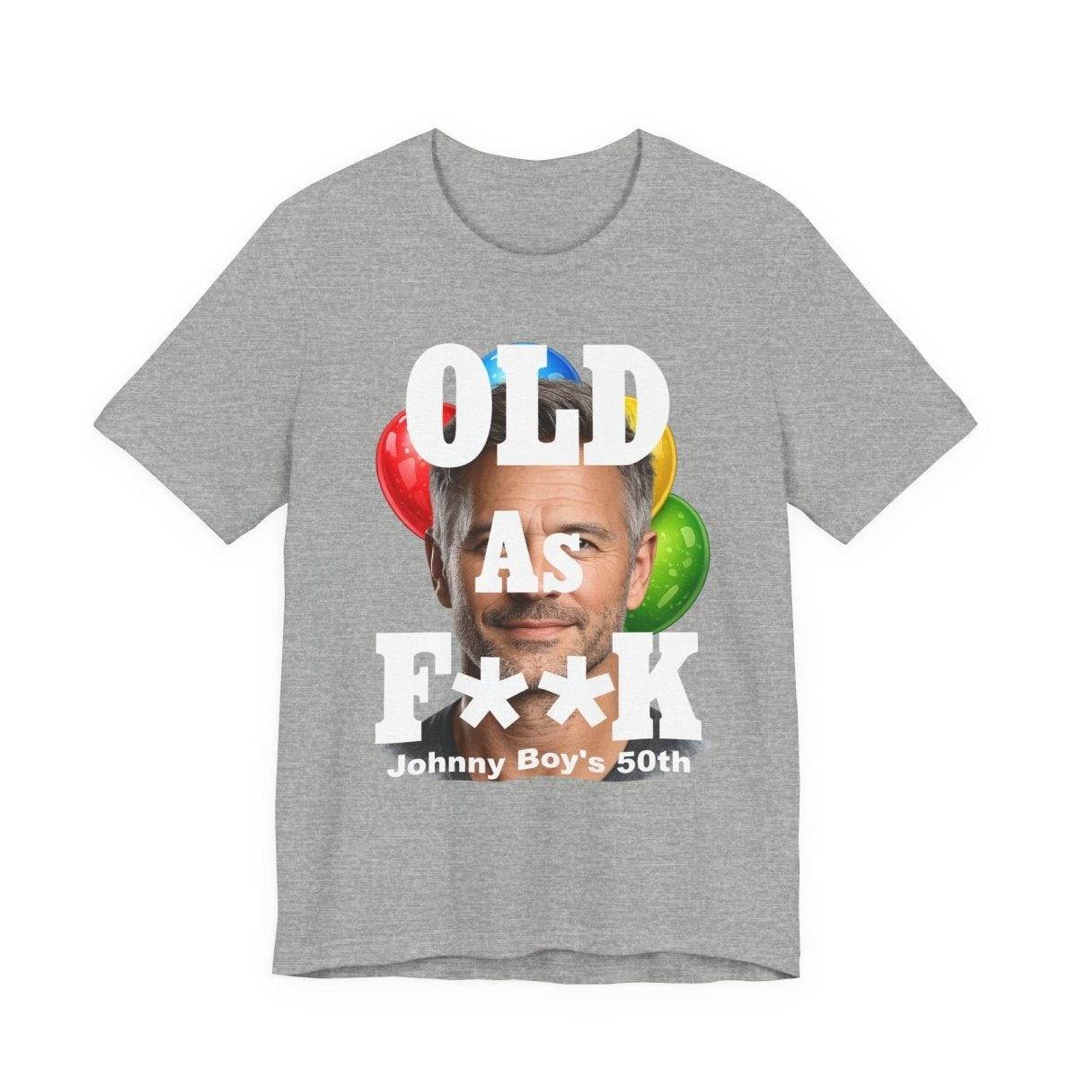 Personalized Birthday As F**k T=Shirt – Custom Name & Age Birthday T-Shirt (PG - 13 Version) | Funny Custom AF Birthday Tee - Anything AF