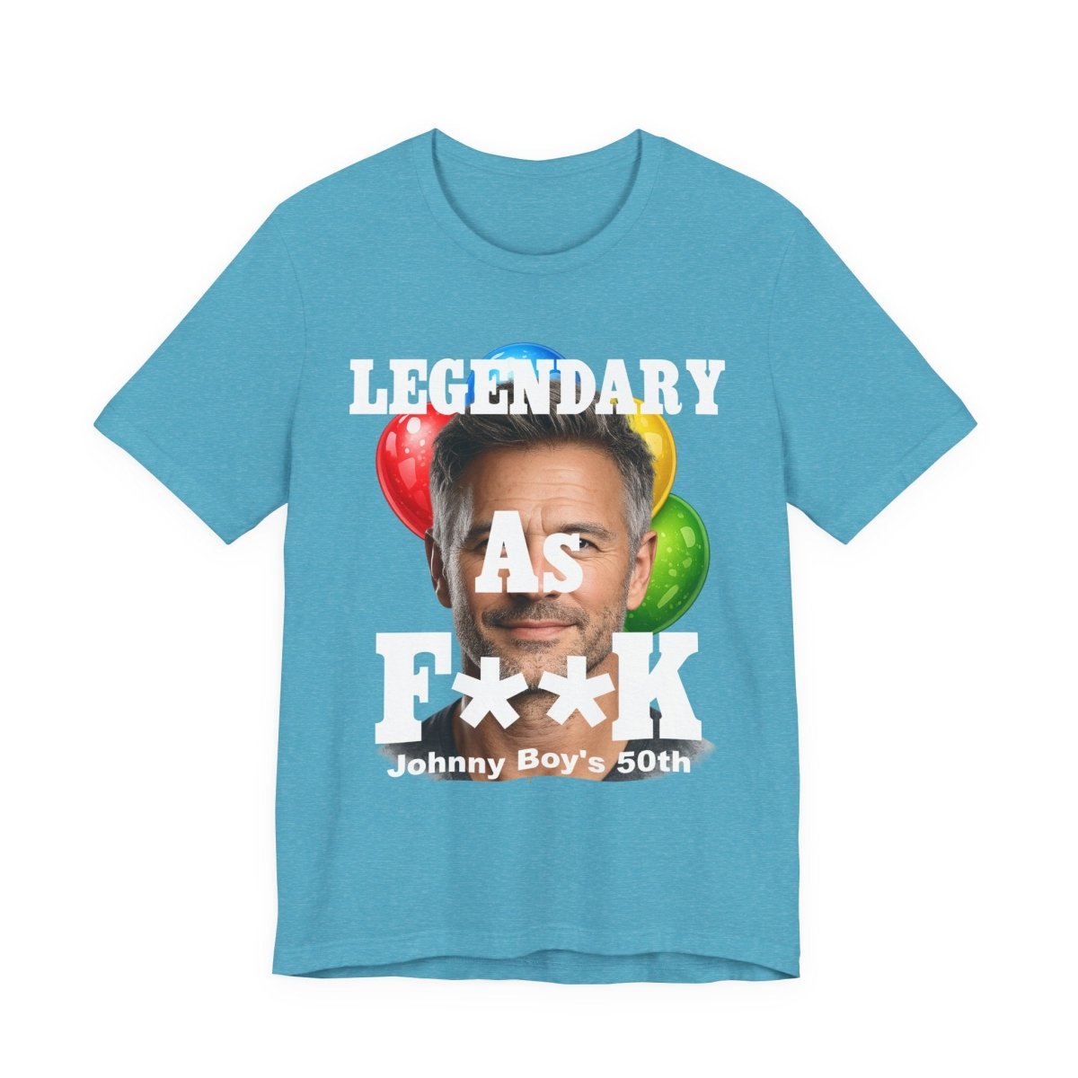 Personalized Birthday As F**k T=Shirt – Custom Name & Age Birthday T-Shirt (PG - 13 Version) | Funny Custom AF Birthday Tee - Anything AF