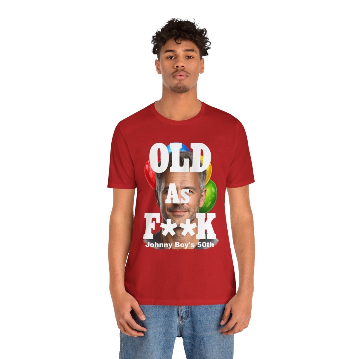 Personalized Birthday As F**k T=Shirt – Custom Name & Age Birthday T-Shirt (PG - 13 Version) | Funny Custom AF Birthday Tee - Anything AF