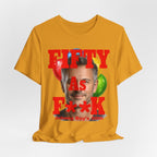 Personalized Birthday As F**k T=Shirt Red Print – Custom Name & Age Birthday T-Shirt (PG - 13 Version) | Funny Custom AF Birthday Tee - Anything AF