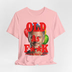 Personalized Birthday As F**k T=Shirt Red Print – Custom Name & Age Birthday T-Shirt (PG - 13 Version) | Funny Custom AF Birthday Tee - Anything AF