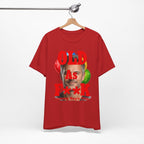 Personalized Birthday As F**k T=Shirt Red Print – Custom Name & Age Birthday T-Shirt (PG - 13 Version) | Funny Custom AF Birthday Tee - Anything AF
