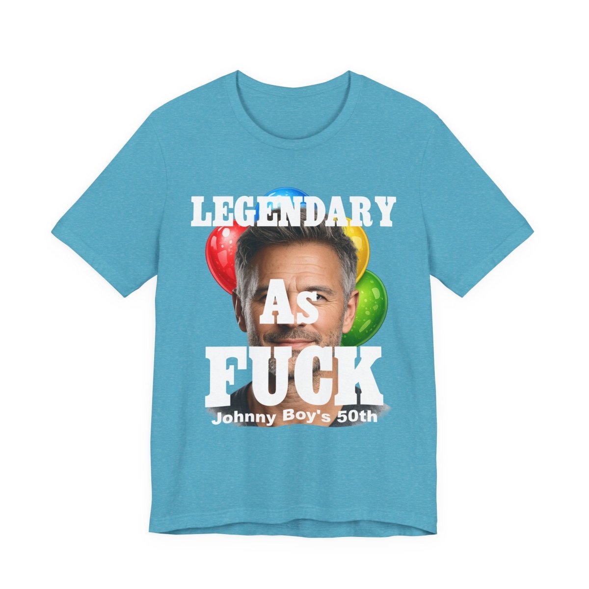 Personalized Birthday As Fuck T=Shirt Red Print – Custom Name & Age Birthday T-Shirt (NSFW Version) | Funny Custom AF Birthday Tee - Anything AF