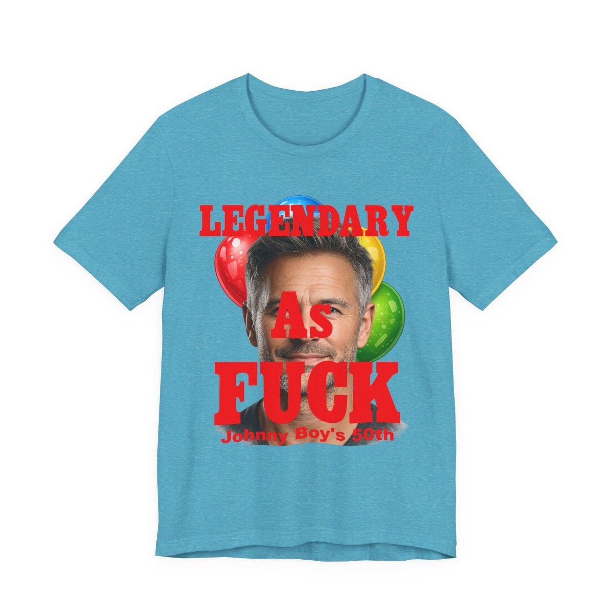 Personalized Birthday As Fuck T=Shirt Red Print – Custom Name & Age Birthday T-Shirt (NSFW Version) | Funny Custom AF Birthday Tee - Anything AF