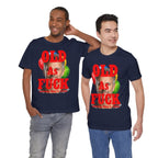 Personalized Birthday As Fuck T=Shirt Red Print – Custom Name & Age Birthday T-Shirt (NSFW Version) | Funny Custom AF Birthday Tee - Anything AF