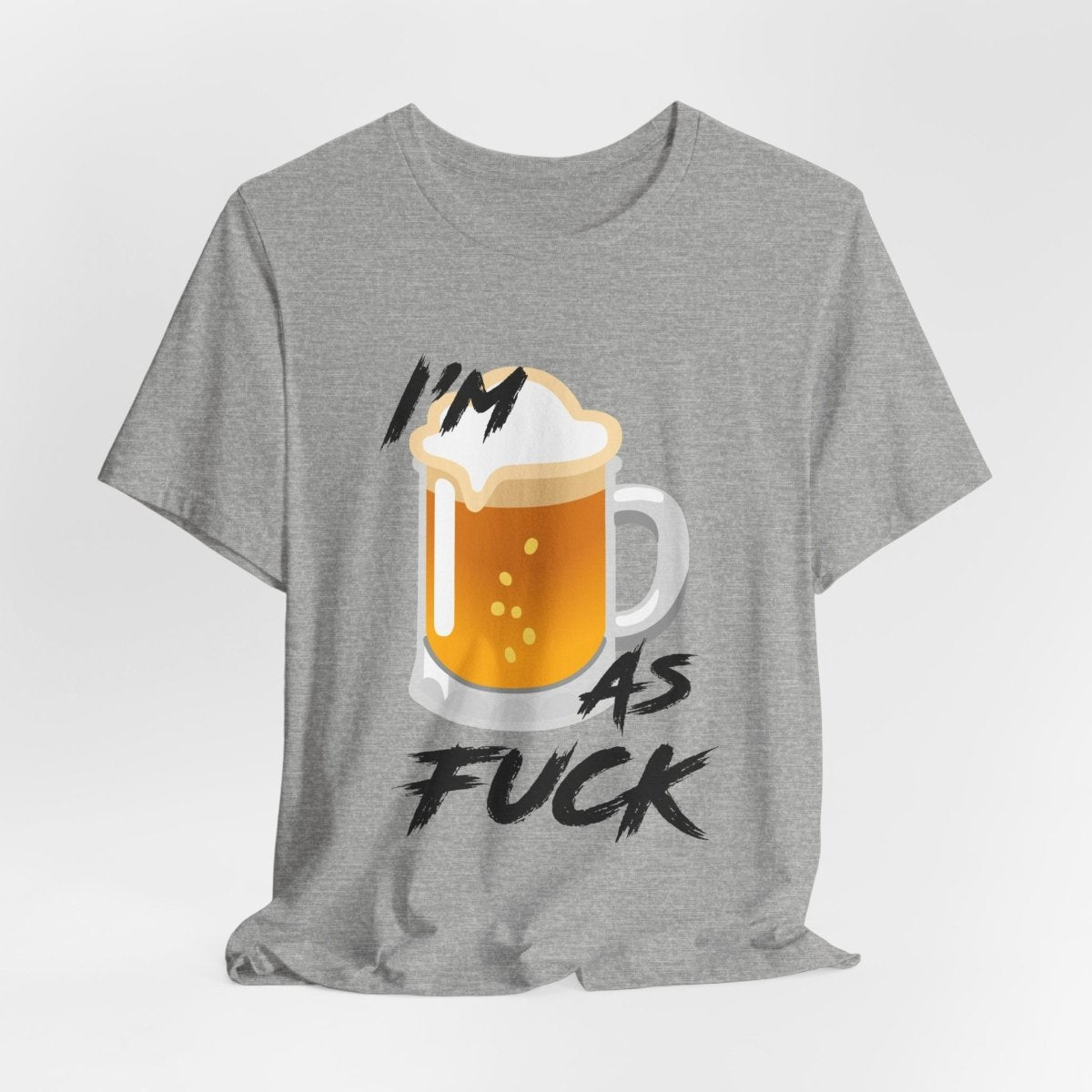 Personalized Happy As Fuck T-Shirt | Custom Emoji Graphic Tee - Anything AF