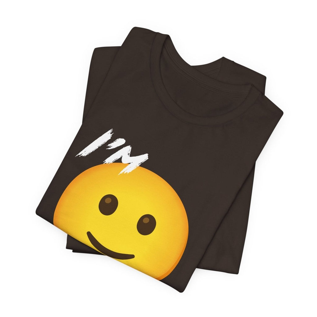 Personalized Happy As Fuck T-Shirt | Custom Emoji Graphic Tee - Anything AF