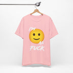 Personalized Happy As Fuck T-Shirt | Custom Emoji Graphic Tee - Anything AF