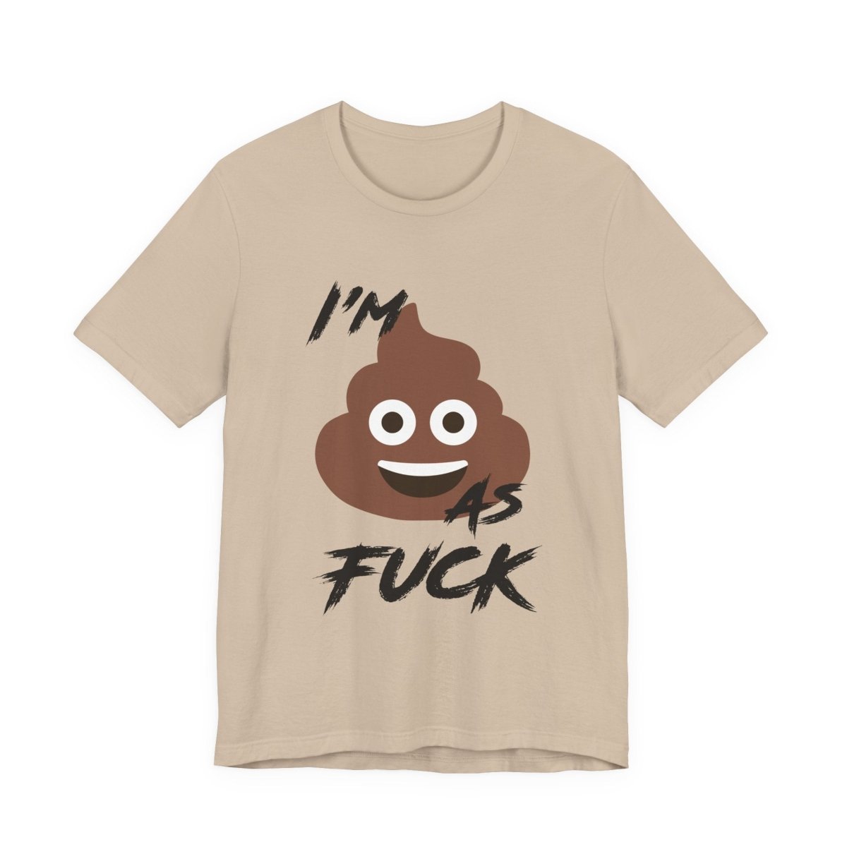 Personalized Happy As Fuck T-Shirt | Custom Emoji Graphic Tee - Anything AF