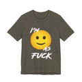 Personalized Happy As Fuck T-Shirt | Custom Emoji Graphic Tee - Anything AF