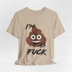 Personalized Happy As Fuck T-Shirt | Custom Emoji Graphic Tee - Anything AF