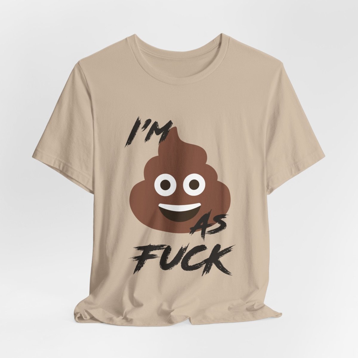 Personalized Happy As Fuck T-Shirt | Custom Emoji Graphic Tee - Anything AF