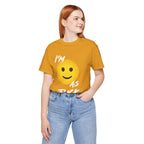 Personalized Happy As Fuck T-Shirt | Custom Emoji Graphic Tee - Anything AF