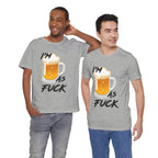 Personalized Happy As Fuck T-Shirt | Custom Emoji Graphic Tee - Anything AF