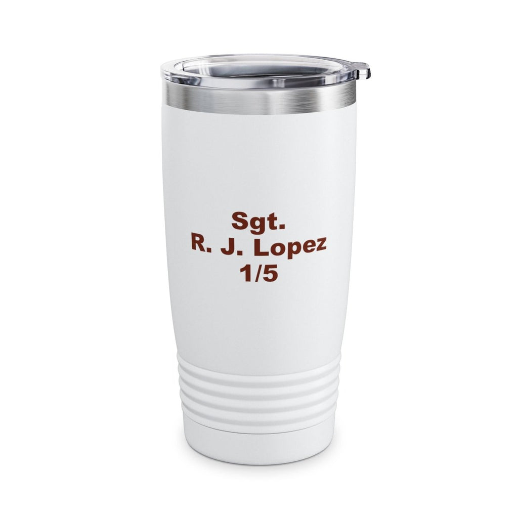 Personalized Marine Corps AF 1775 Tumbler | Custom USMC Name, Rank & Unit | 20 oz Insulated - Anything AF