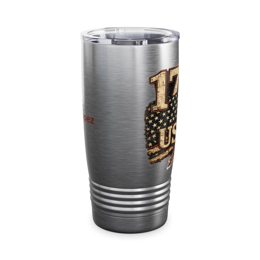 Personalized Marine Corps AF 1775 Tumbler | Custom USMC Name, Rank & Unit | 20 oz Insulated - Anything AF