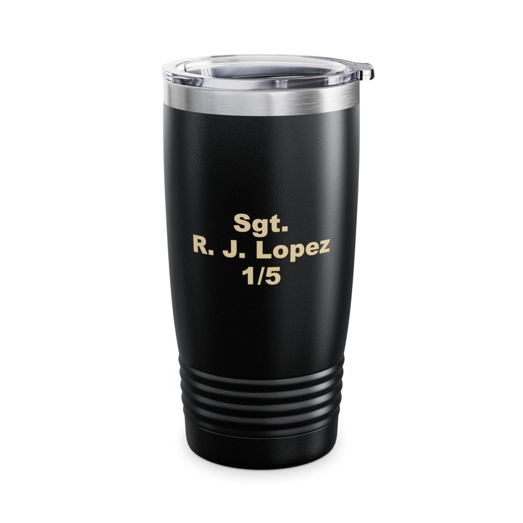 Personalized Marine Corps AF 1775 Tumbler | Custom USMC Name, Rank & Unit | 20 oz Insulated - Anything AF