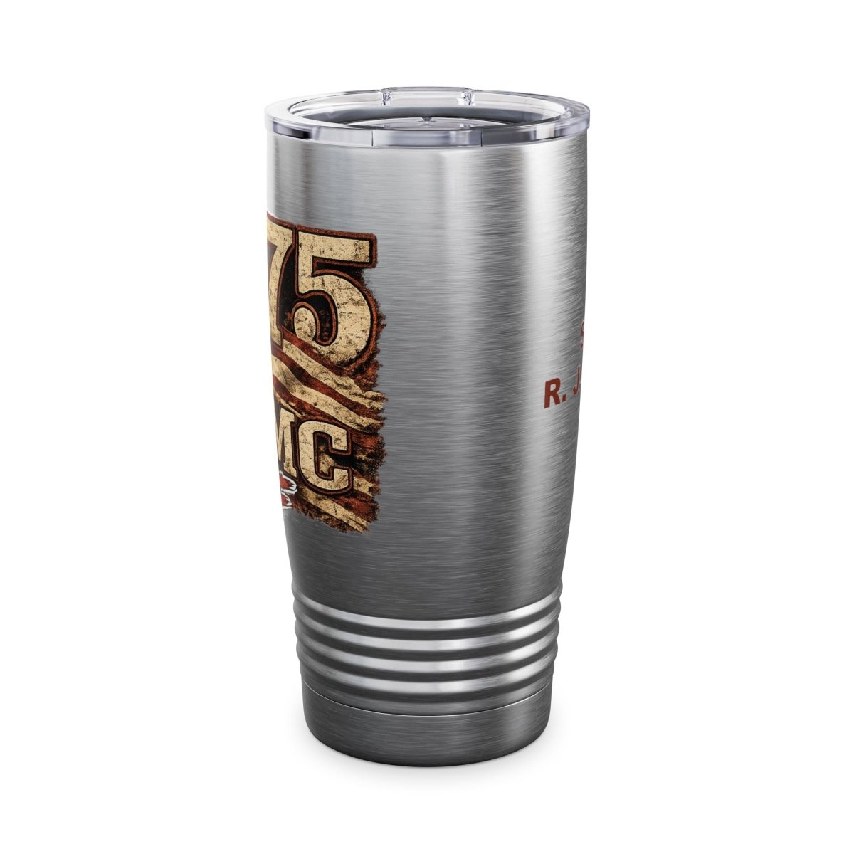 Personalized Marine Corps AF 1775 Tumbler | Custom USMC Name, Rank & Unit | 20 oz Insulated - Anything AF