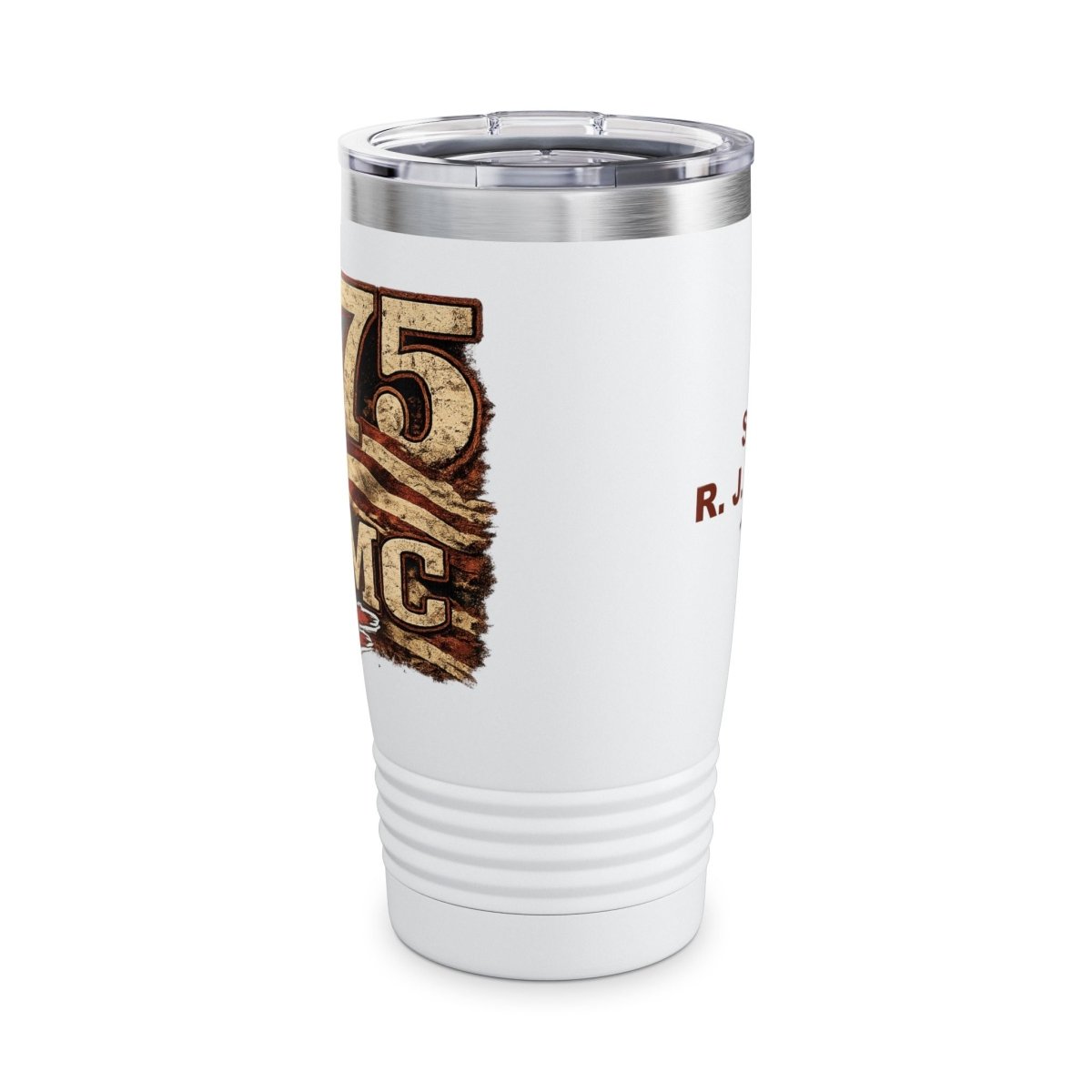 Personalized Marine Corps AF 1775 Tumbler | Custom USMC Name, Rank & Unit | 20 oz Insulated - Anything AF