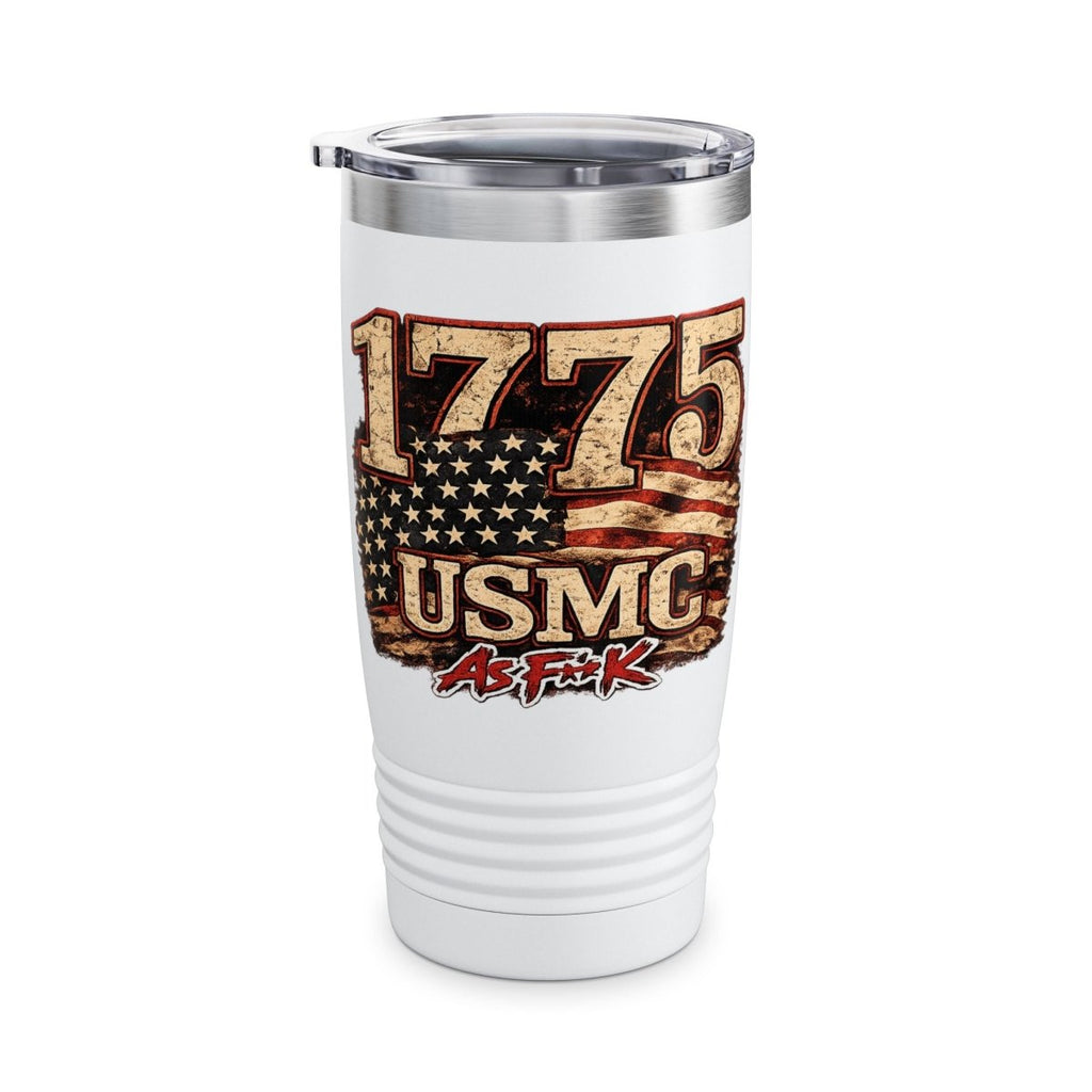 Personalized Marine Corps As F**K 1775 Tumbler | Custom USMC Name, Rank & Unit | 20 oz Insulated - Anything AF
