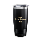 Personalized Marine Corps As F**K 1775 Tumbler | Custom USMC Name, Rank & Unit | 20 oz Insulated - Anything AF