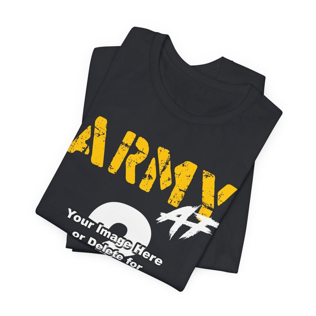 Personalized U.S. Army T-Shirt – Custom Army Veteran Shirt with Photo, MOS, Unit & Text – Personalized Military Gift - Anything AF