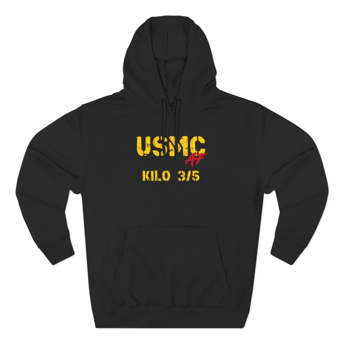 Personalized USMC Marine Corps Hoodie – Custom Photo & Text Marine Veteran Sweatshirt – Fully Customizable Military Hoodie - Anything AF