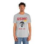 Personalized USMC Marine Corps T-Shirt – Custom Photo, Name, Unit, MOS & Text – Create Your Own Marine Veteran Shirt - Anything AF