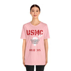 Personalized USMC Marine Corps T-Shirt – Custom Photo, Name, Unit, MOS & Text – Create Your Own Marine Veteran Shirt - Anything AF