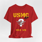 Personalized USMC Marine Corps T-Shirt – Custom Photo, Name, Unit, MOS & Text – Create Your Own Marine Veteran Shirt - Anything AF