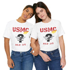 Personalized USMC Marine Corps T-Shirt – Custom Photo, Name, Unit, MOS & Text – Create Your Own Marine Veteran Shirt - Anything AF