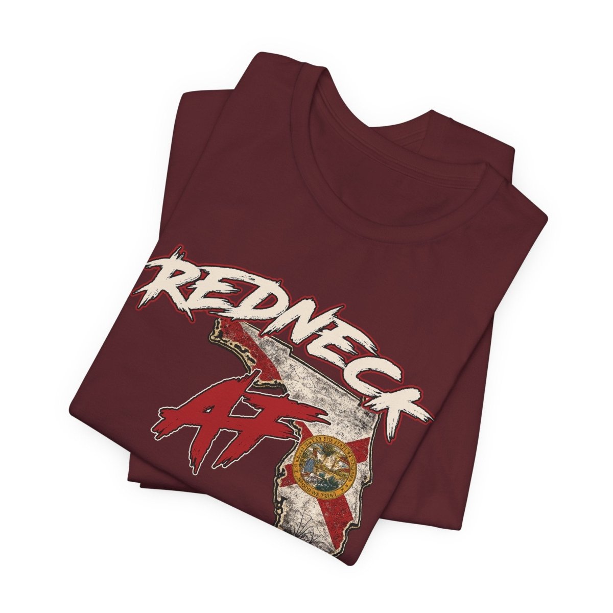 Redneck AF Florida T-Shirt | Personalized Florida Pride Graphic Tee - Anything AF