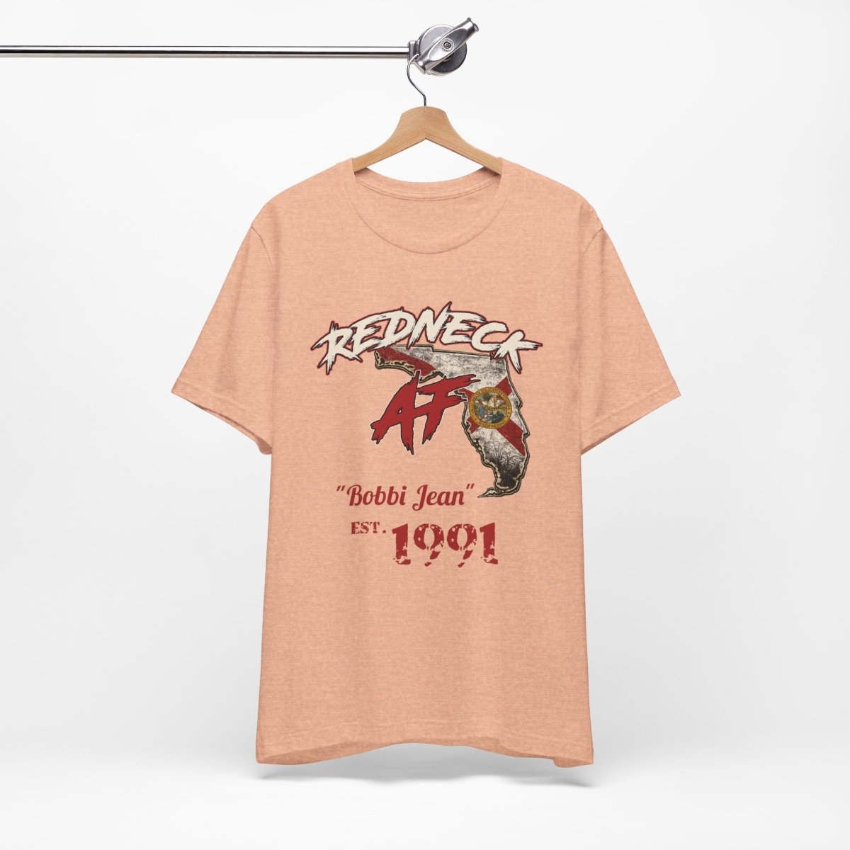 Redneck AF Florida T-Shirt | Personalized Florida Pride Graphic Tee - Anything AF