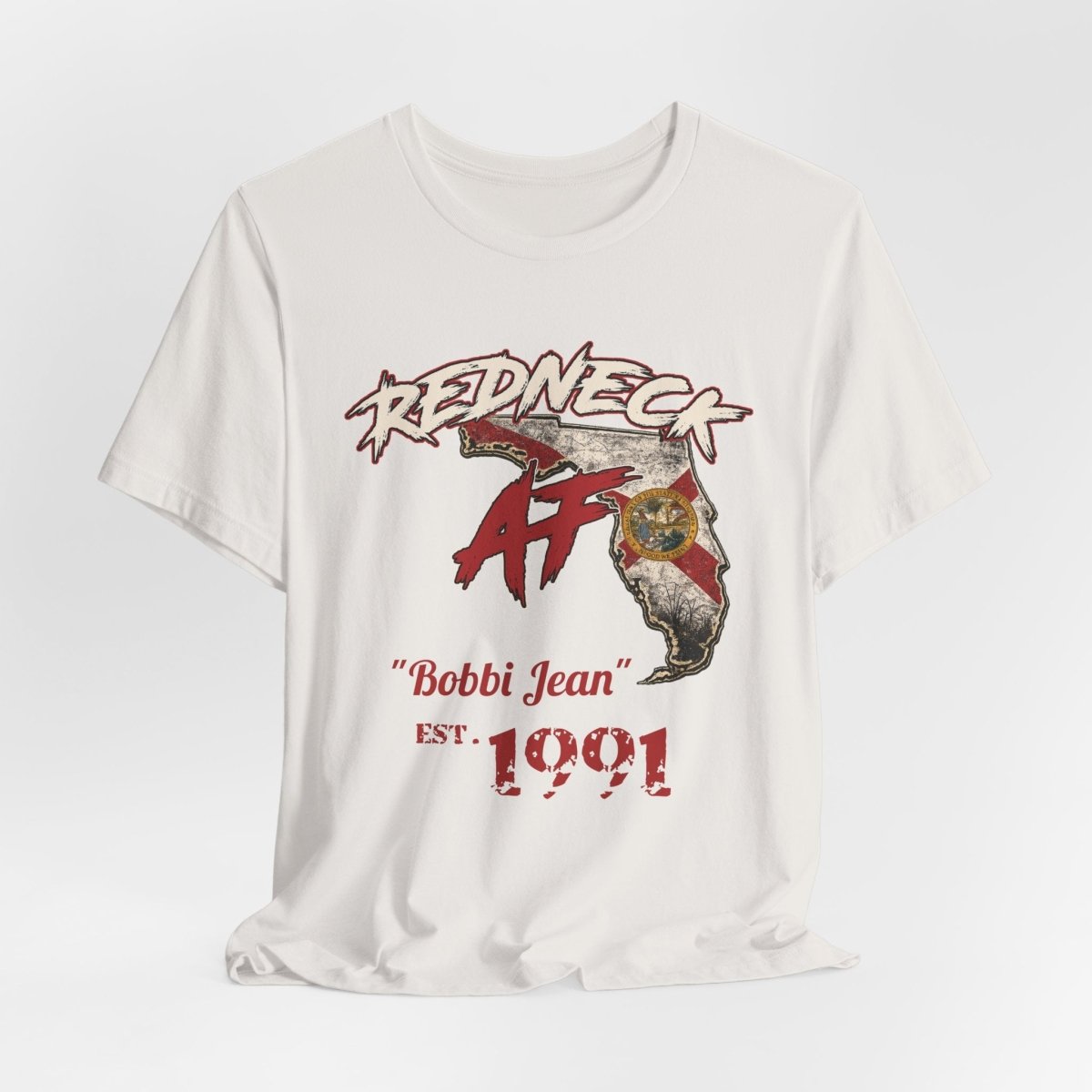 Redneck AF Florida T-Shirt | Personalized Florida Pride Graphic Tee - Anything AF