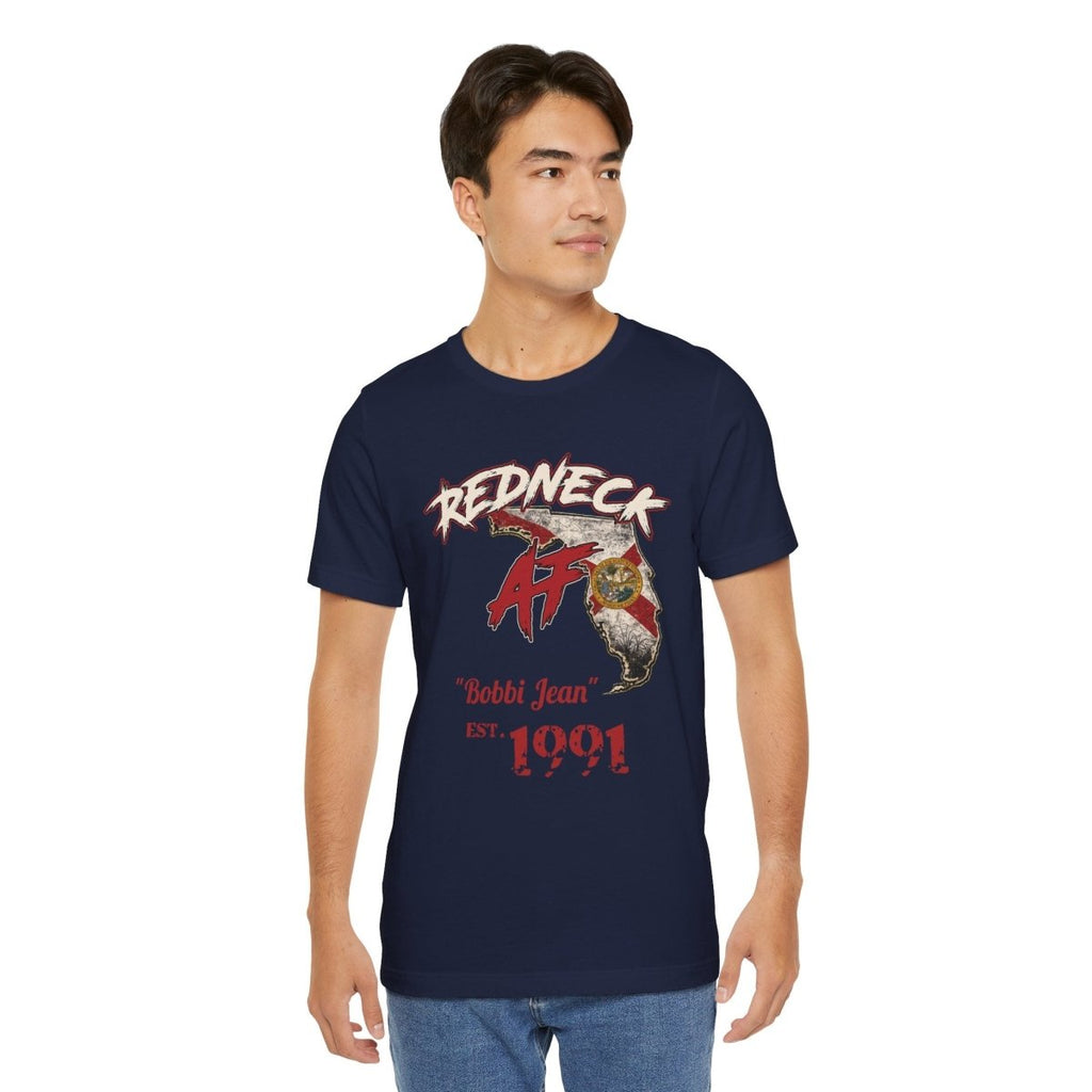 Redneck AF Florida T-Shirt | Personalized Florida Pride Graphic Tee - Anything AF