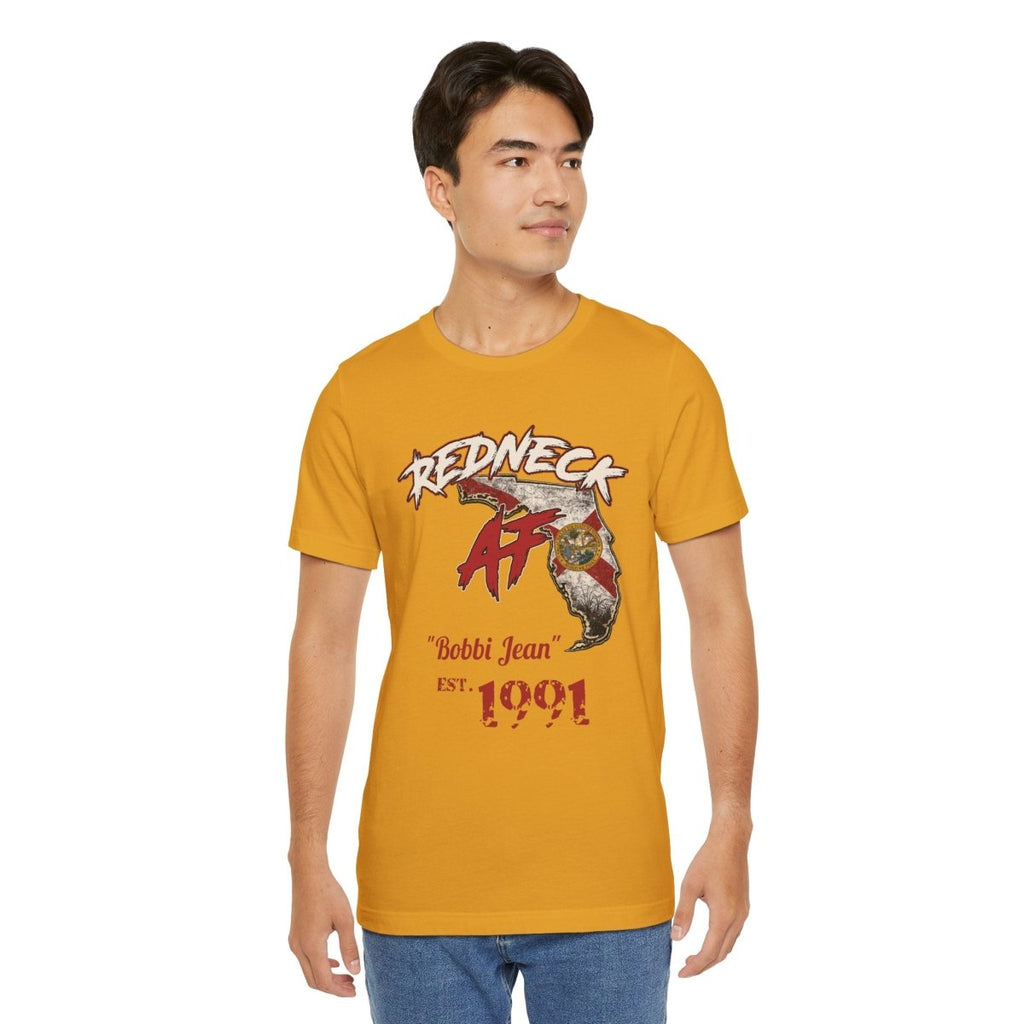 Redneck AF Florida T-Shirt | Personalized Florida Pride Graphic Tee - Anything AF