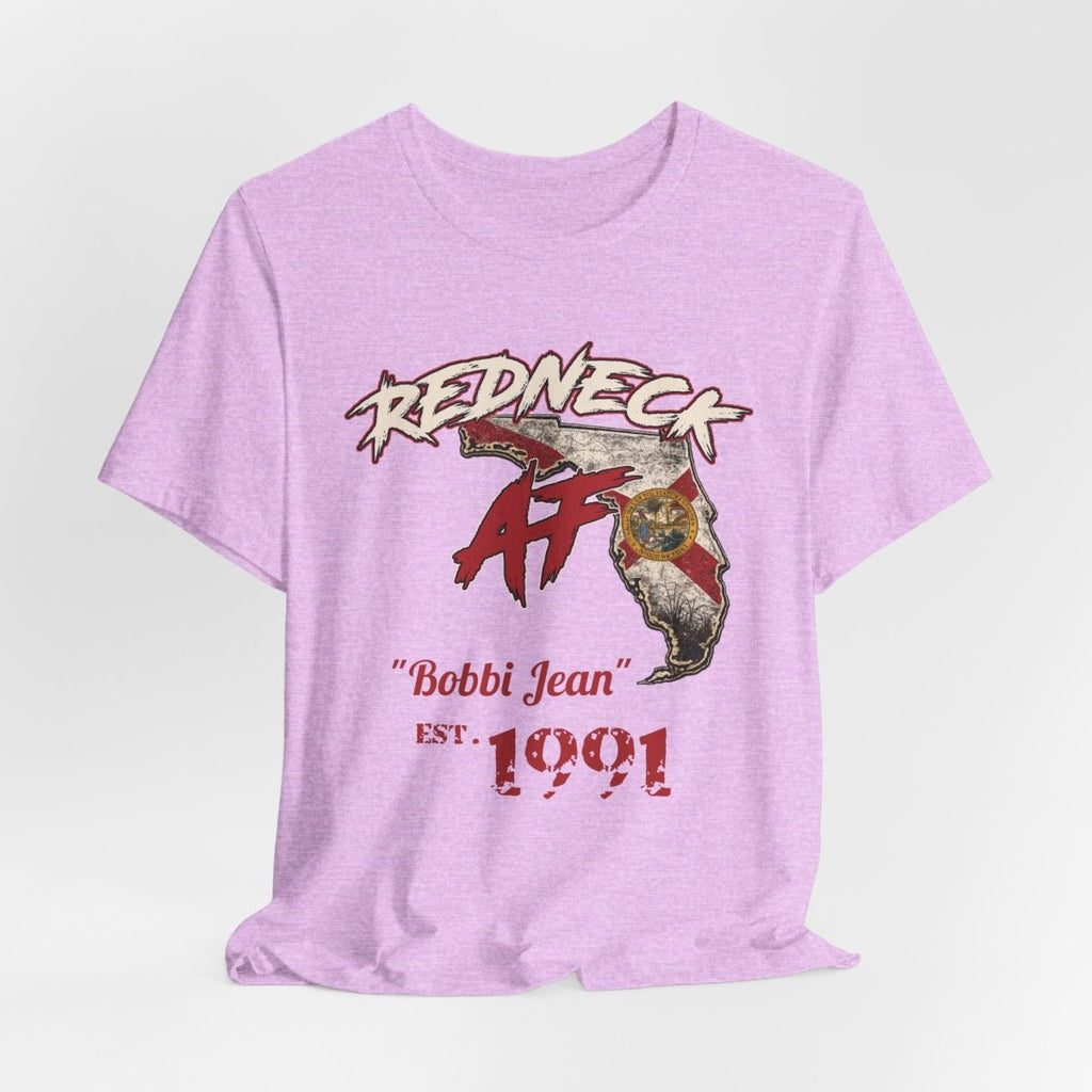 Redneck AF Florida T-Shirt | Personalized Florida Pride Graphic Tee - Anything AF