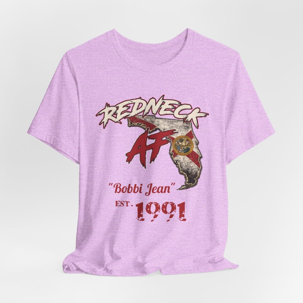 Redneck AF Florida T-Shirt | Personalized Florida Pride Graphic Tee - Anything AF