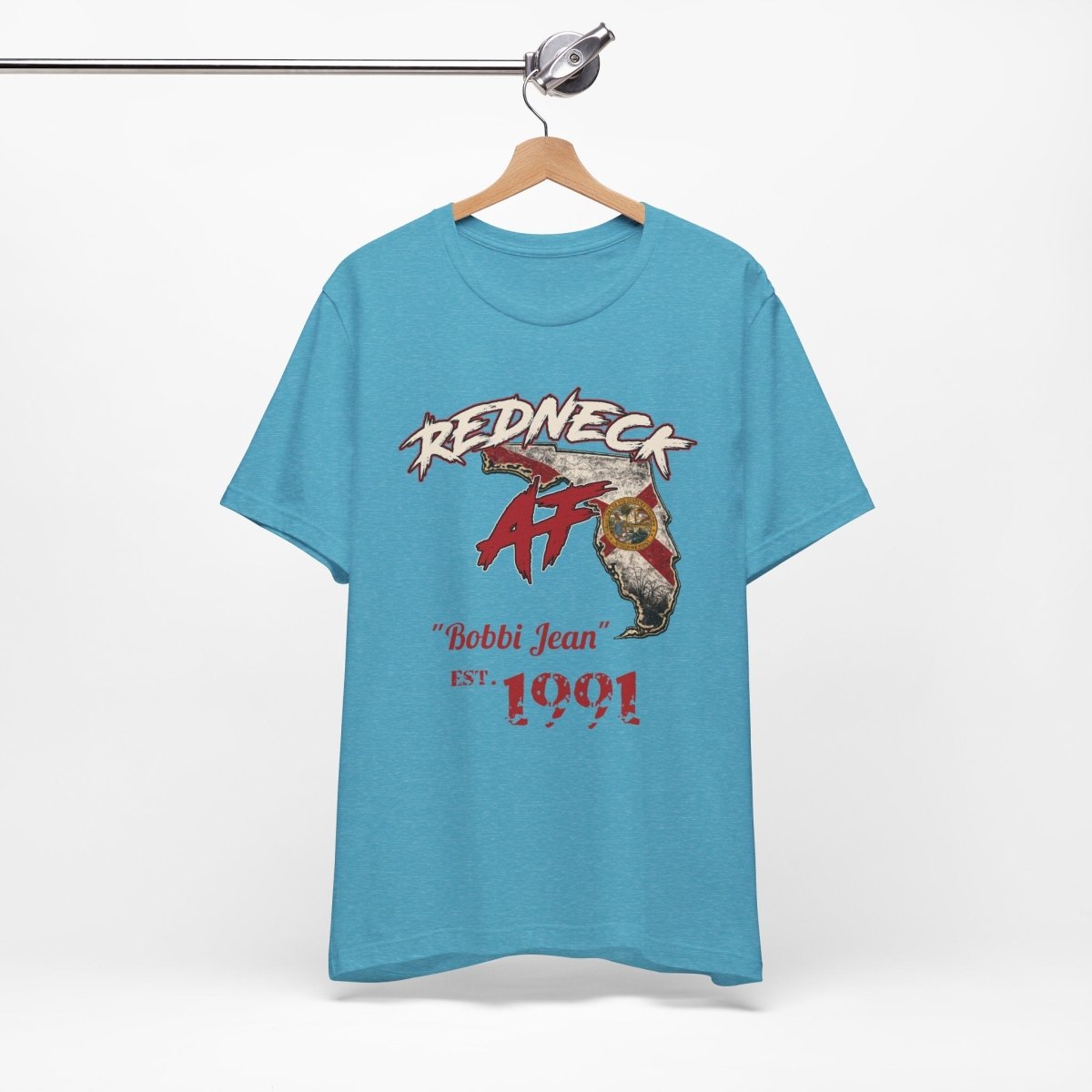 Redneck AF Florida T-Shirt | Personalized Florida Pride Graphic Tee - Anything AF