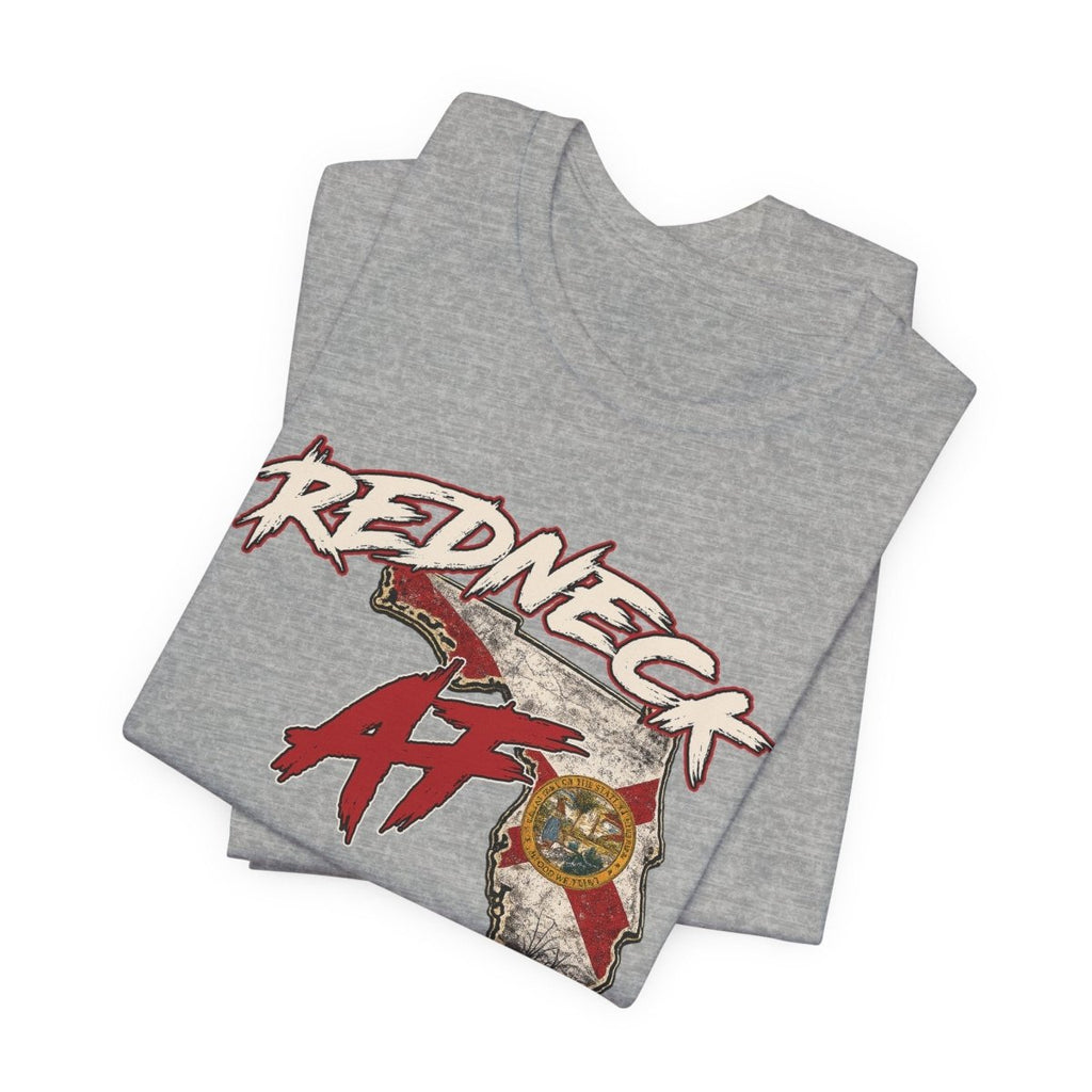 Redneck AF Florida T-Shirt | Personalized Florida Pride Graphic Tee - Anything AF