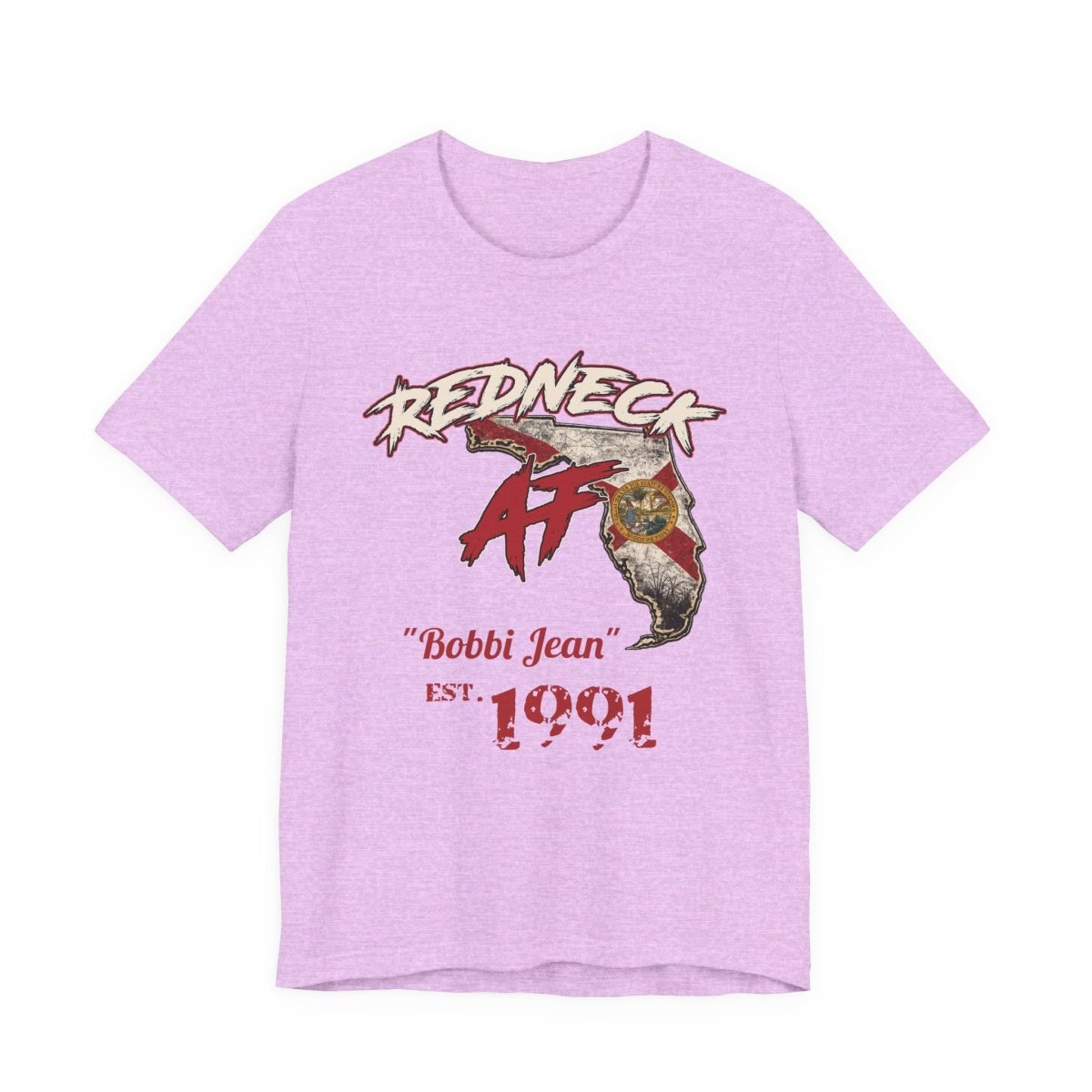 Redneck AF Florida T-Shirt | Personalized Florida Pride Graphic Tee - Anything AF