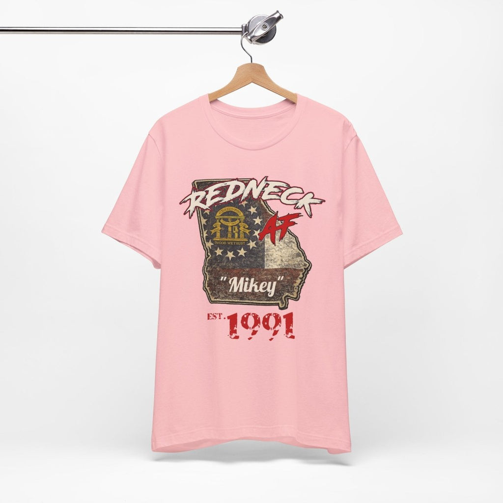 Redneck AF Georgia T-Shirt | Personalized Georgia Pride Graphic Tee - Anything AF