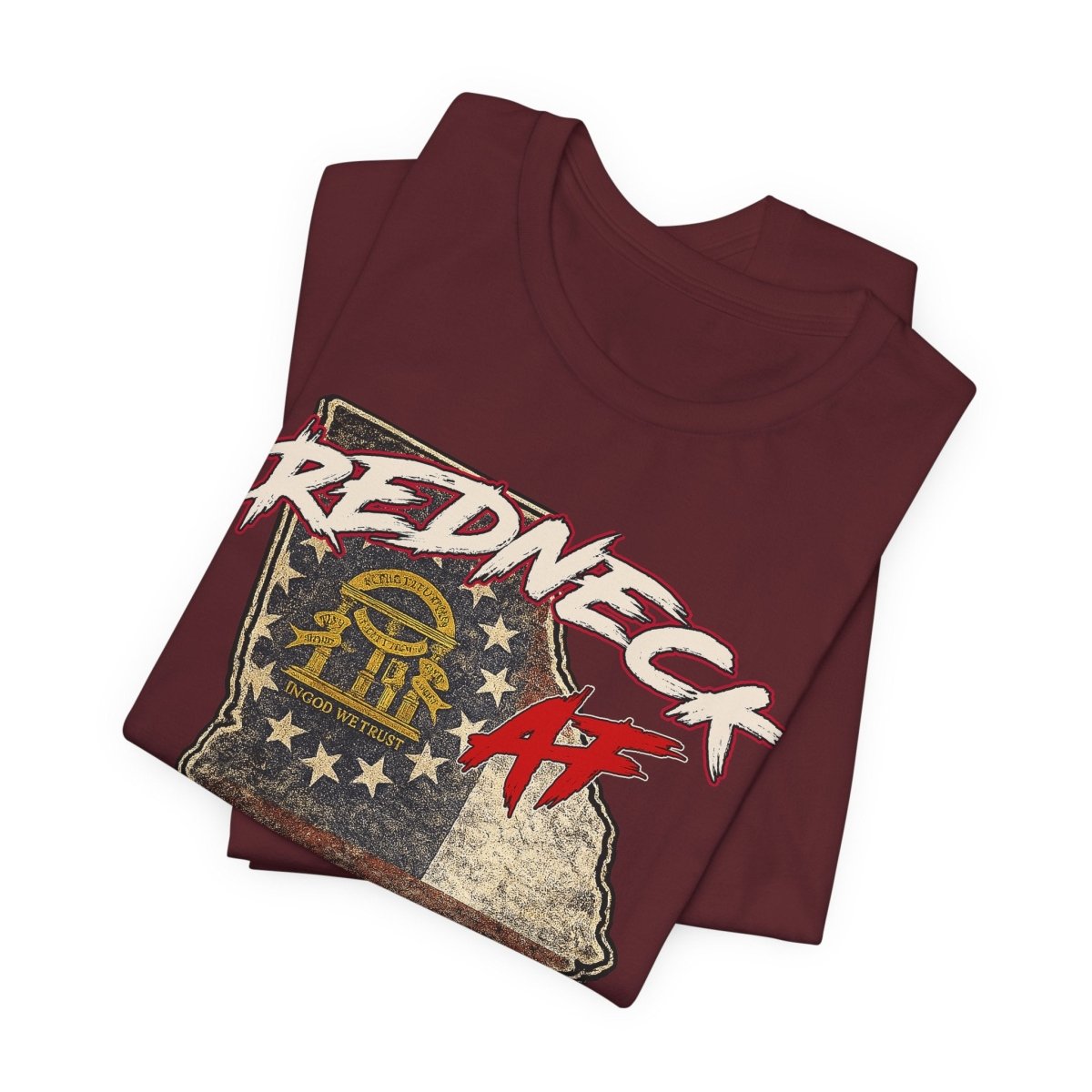 Redneck AF Georgia T-Shirt | Personalized Georgia Pride Graphic Tee - Anything AF