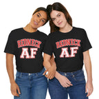 Redneck AF T-Shirt – Collegiate | American Pride Graphic Tee - Anything AF