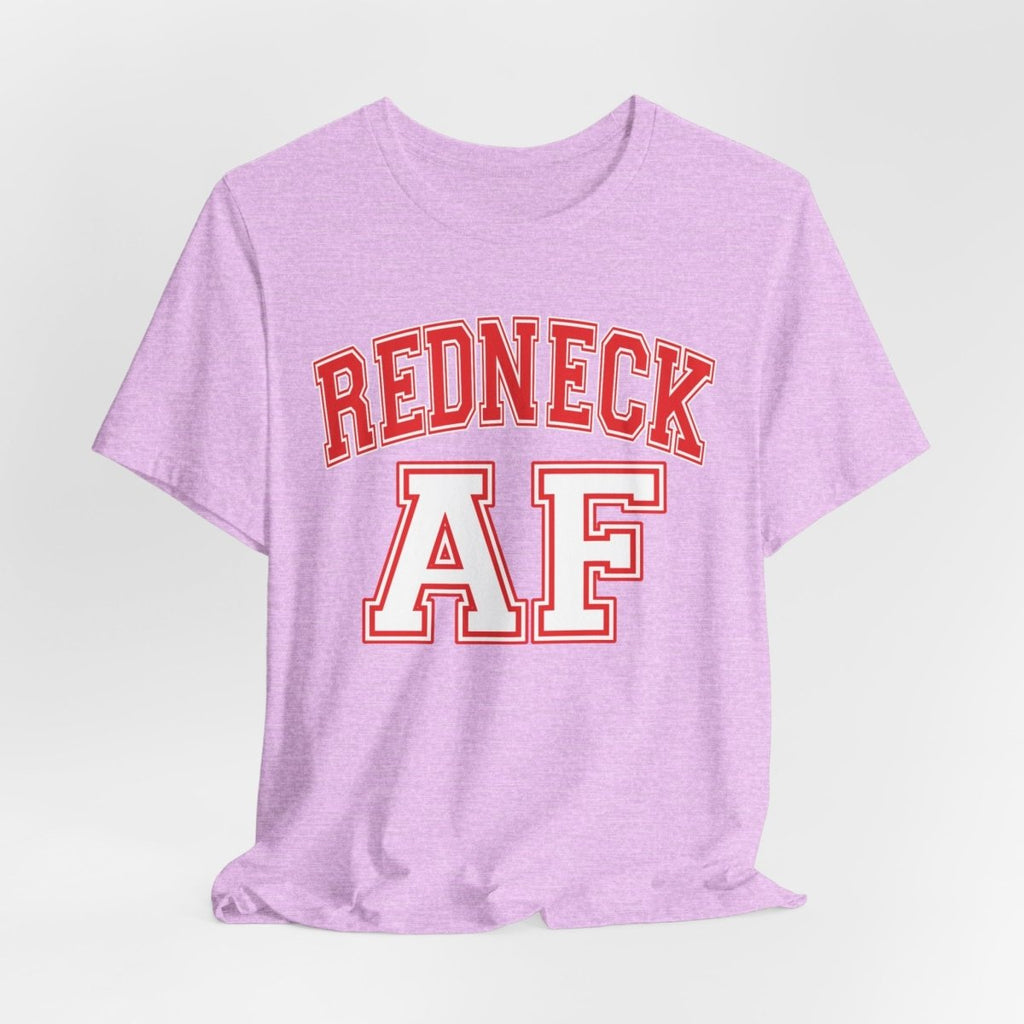 Redneck AF T-Shirt – Collegiate | American Pride Graphic Tee - Anything AF