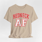 Redneck AF T-Shirt – Collegiate | American Pride Graphic Tee - Anything AF