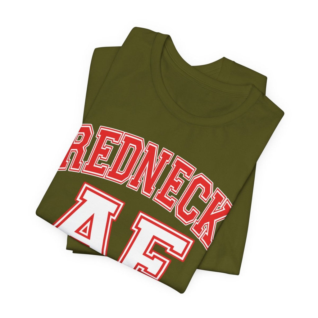 Redneck AF T-Shirt – Collegiate | American Pride Graphic Tee - Anything AF