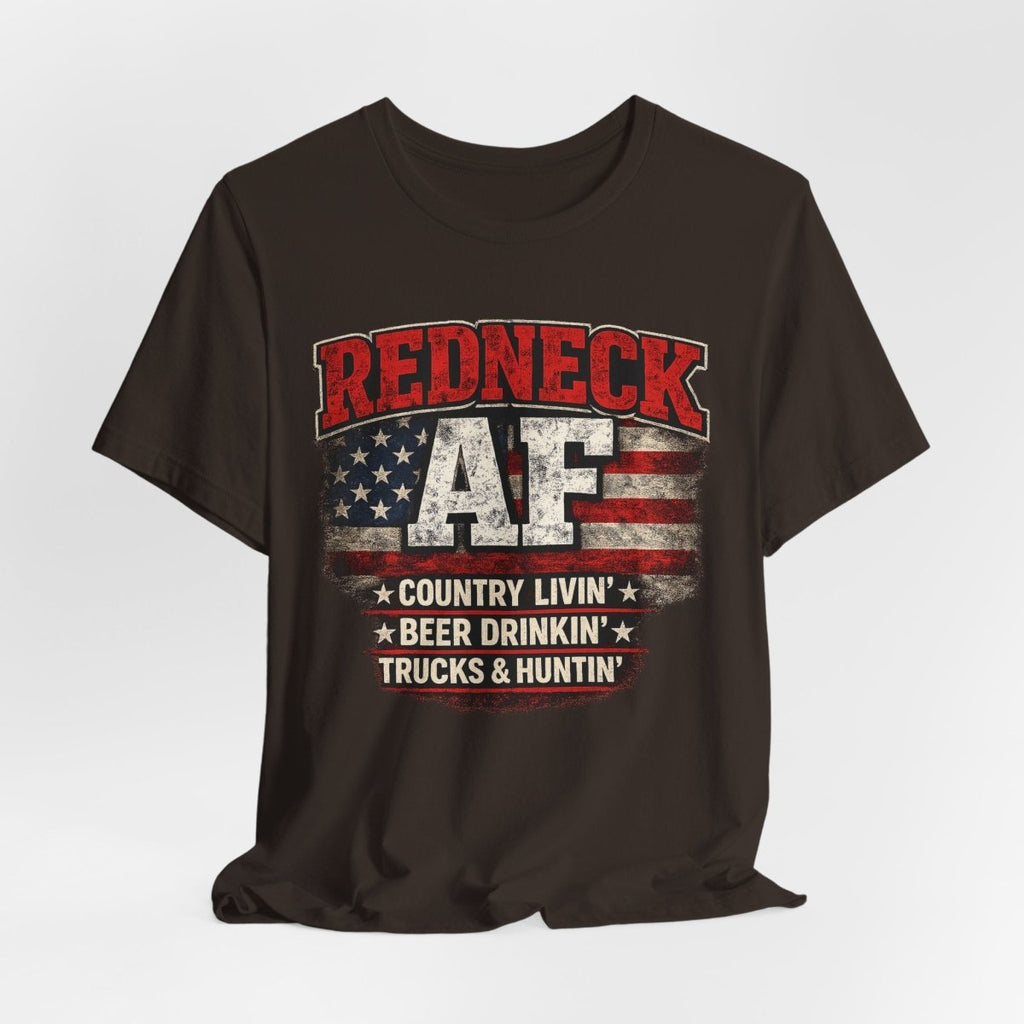 Redneck AF T-Shirt | Country Livin' Pride Graphic Tee - Anything AF