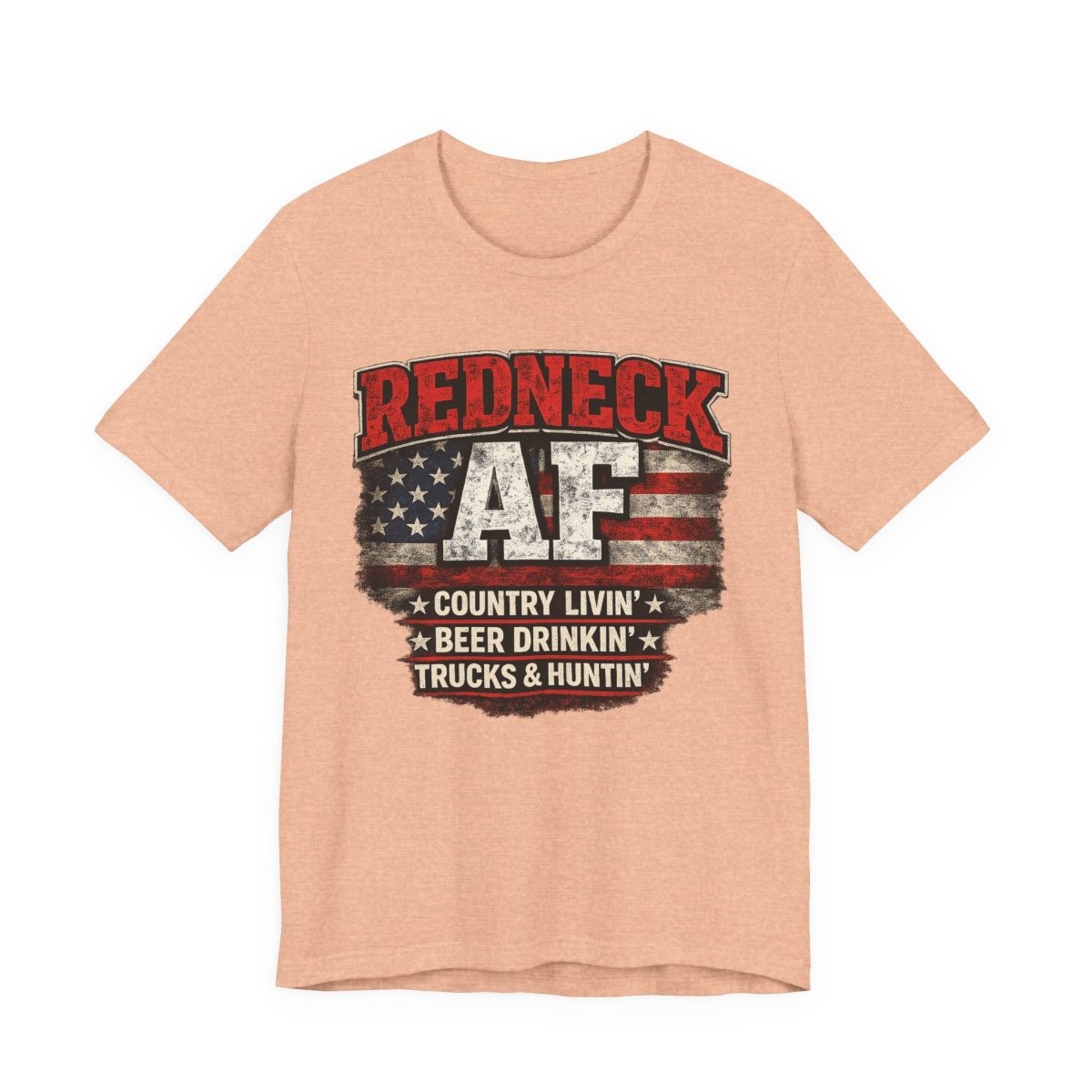 Redneck AF T-Shirt | Country Livin' Pride Graphic Tee - Anything AF